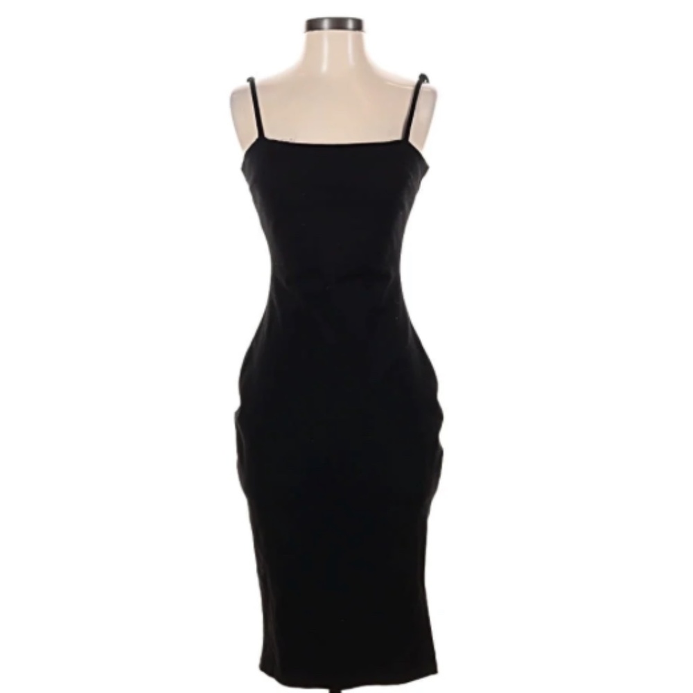 Lulu's Midi Dress Black, Small